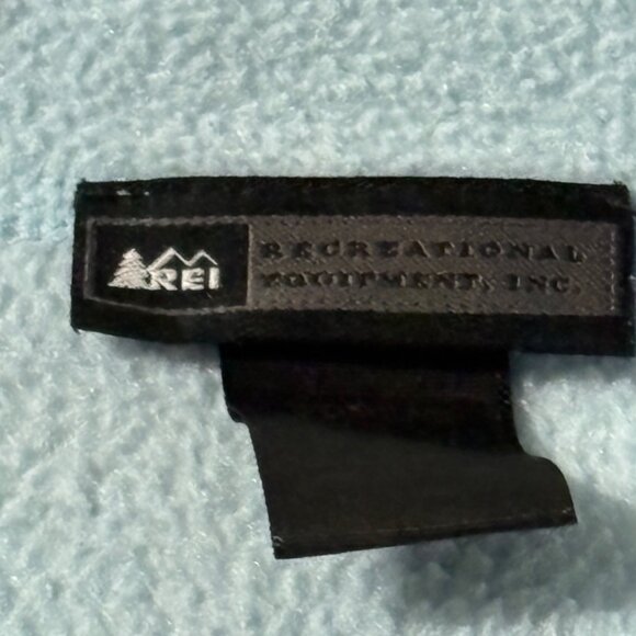 Vintage REI Womens Blue Fleece Full Zip Jacket Outdoor Size M Medium - Picture 5 of 8